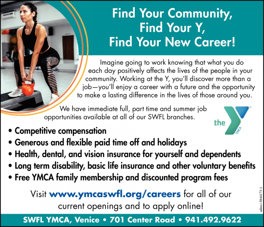 Job Opportunities Ymca Of Southwest Florida